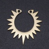 Picture of 201 Stainless Steel Connectors Multicolor Sun 20mm x 19mm