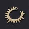 Picture of 201 Stainless Steel Connectors Multicolor Sun 20mm x 19mm