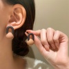 Picture of Acrylic Ins Style Ear Post Stud Earrings Multicolor Ball Oval 2.9cm x 1.5cm 