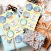 Immagine di Carta Pasqua DIY Decorazione Di Scrapbook Adesivi Multicolore Coniglio 3.5mm Dia, 10 Fogli