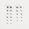 Immagine di 304 Acciaio Inossidabile Perline Geometrica Tono Argento 20 PCs