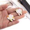 Immagine di Medico Spilla Dente Multicolore Smalto 1 Pz