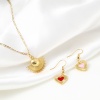 Immagine di Rame Charms Oro Placcato Rosso Cavallo Angelo Trasparente Cubic Zirconiae 1 Pz