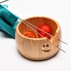 Immagine di Legno Scatola Portafilo da Cucito Multicolore 1 Pz