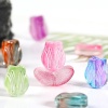Bild von Muranoglas Perlen Tulpen Bunt Farbverlauf 20 Stück