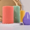 Bild von Silikon Harzform zum Selbermachen von Kerzenseife Transparent 1 Stück