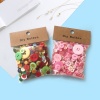 Bild von Resin Buttons Round Multicolor 3.5cm - 0.9cm Dia, 1 Packet