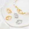 Immagine di Rame Pendenti Charms Connettori Irregolare Multicolore Tondo 3.4cm x 1.5cm, 1 Pz