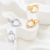 Immagine di Rame Pendenti Charms Connettori Irregolare Multicolore Tondo 3.4cm x 1.5cm, 1 Pz