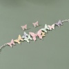 Picture of Stylish Jewelry Necklace Stud Earring Set Multicolor Butterfly Animal Daisy Flower