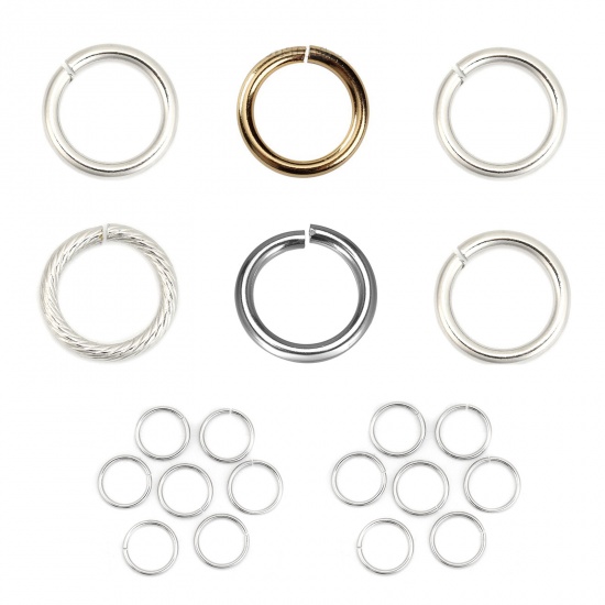 Picture of Stainless Steel Open Jump Rings Findings