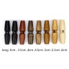 Picture of Wood Horn Buttons Scrapbooking Single Hole Multicolor