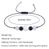 Immagine di Gemma Stile Bohemien Braccialetti Intrecciati Regolabile 30cm Lunghezza, 1 Pz