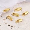 Picture of Copper Lobster Clasp Findings 18K Real Gold Plated Plating 10mm x 5mm, 5 PCs