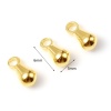 Immagine di Rame Goccia di Coda Oro riempito Goccia 6mm x 3mm, 5 Pz