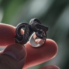 Picture of Retro Open Wrap Rings Antique Silver Color Snake Animal 19mm(US Size 9), 1 Piece