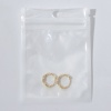 Immagine di Ecologico Dolce & Carino Squisito 18K Oro Placcato Rame & Zircone Cubico Cavo Catena Cuore Collana con Ciondolo Per Donne San Valentino 41cm Lunghezza, 1 Pz